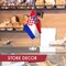 G128 Croatia Croatian Deluxe Desk Flag Set | 8.5x5.5 In | Printed 300D Polyester, with Silver Dome and Base, 15" Metal Pole, Decorations For Office, Home and Festival Events Celebration
